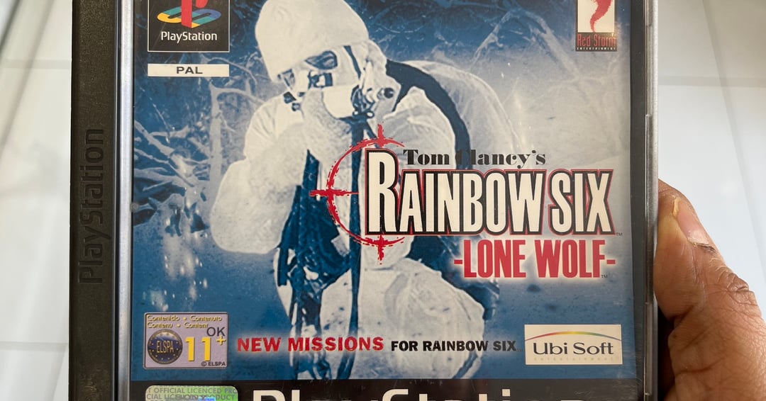 Siin - سين PS1 PAL Rainbow Six Lone Wolf Used CD