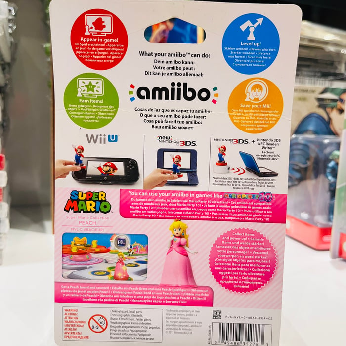 Siin - سين Amiibo peach super Mario series 