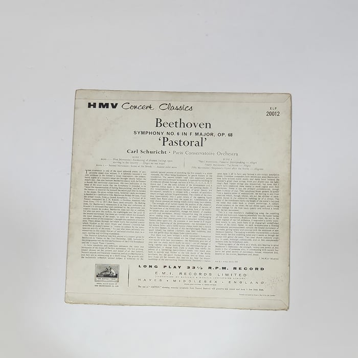 Siin - سين Beethoven pastoral symphony vinly