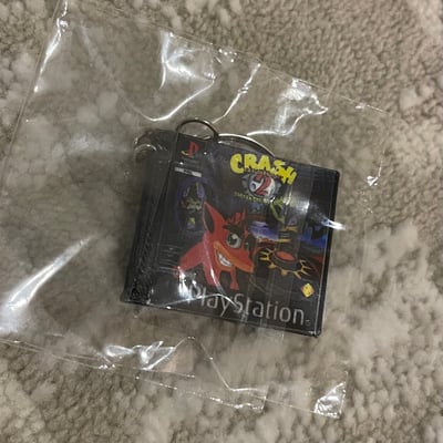 Siin - سين CRASH BANDICOOT 2 PS1 Keychain 