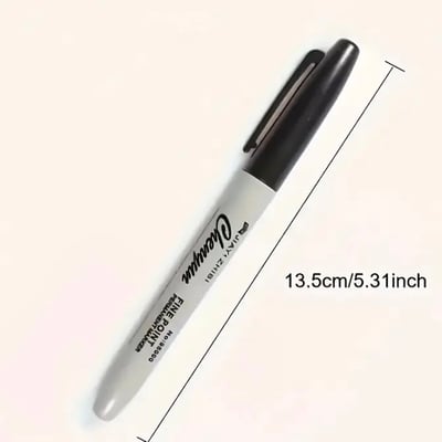 Siin - سين Quick-Dry Waterproof Permanent Black Fine Tip Mark