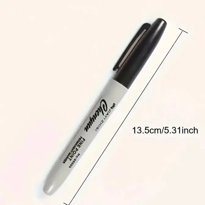 Siin - سين Quick-Dry Waterproof Permanent Black Fine Tip Mark