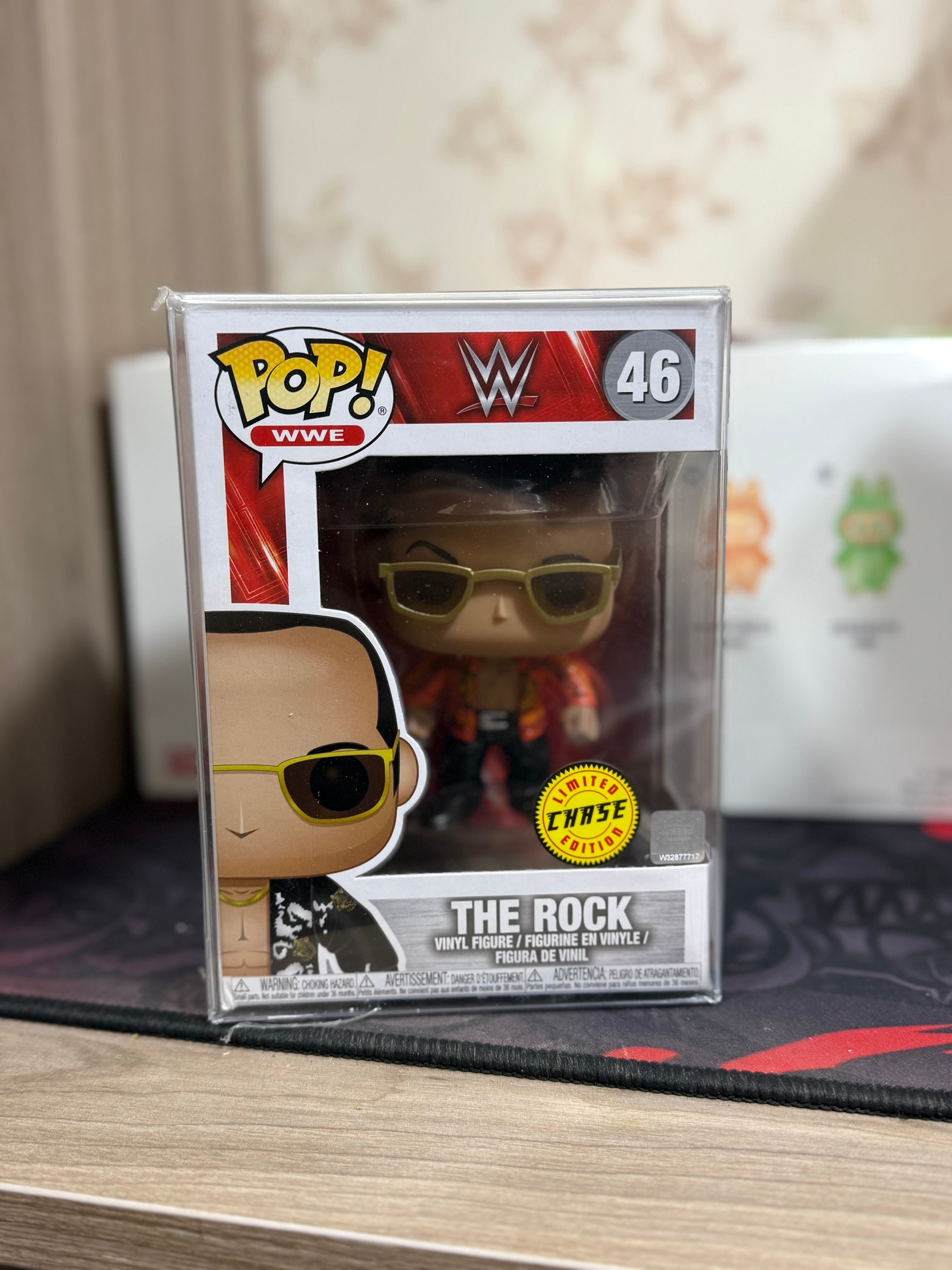 Wwe The Rock Funko Pop Chase The Rock WWE Chase Funko Pop From