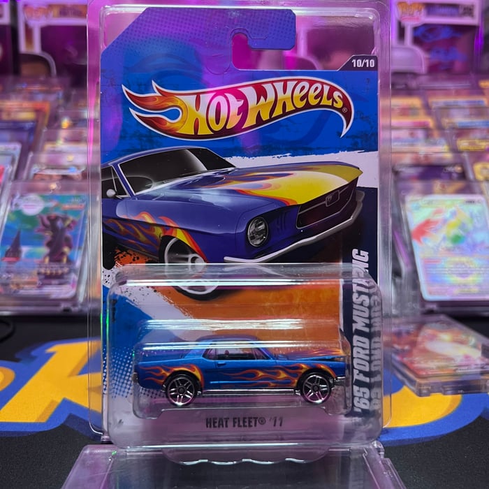 Siin - سين HOTWHEELS 65 MUSTANG HOT FLEET RARE