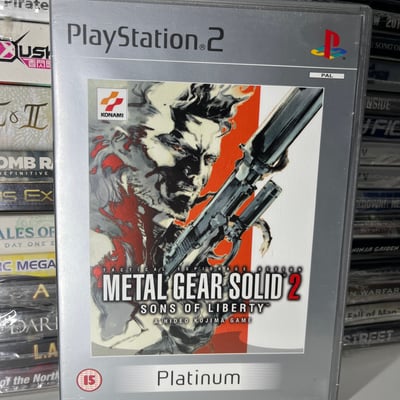 Siin - سين Metal Gear Solid 2 [Platinum] PAL Playstation 2