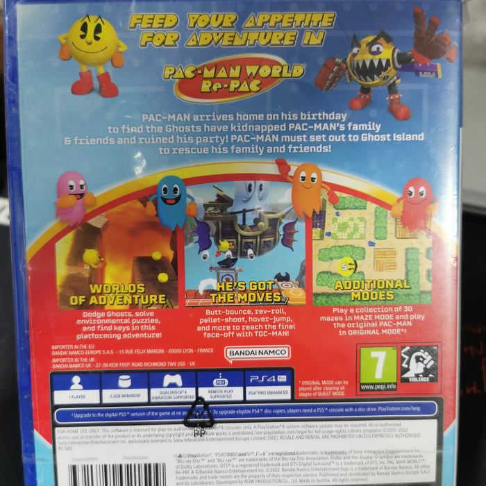 Siin - سين PAC-MAN world Re-Pac PS4 