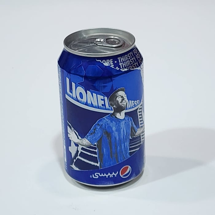 Siin - سين Lionel messi pepsi can limited edition 