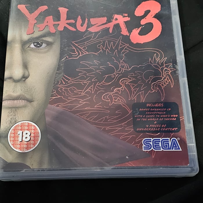 Siin - سين YAKUZA 3  PS3 USED GAMES