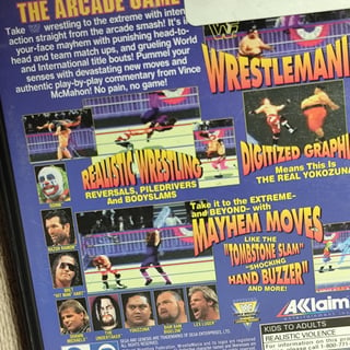 Siin - سين SEGA WWF WRESTLEMANIA THE ARCADE GAME NTSC U gallery