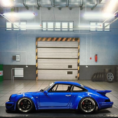 Siin - سين Ignition model Porsche RWB 