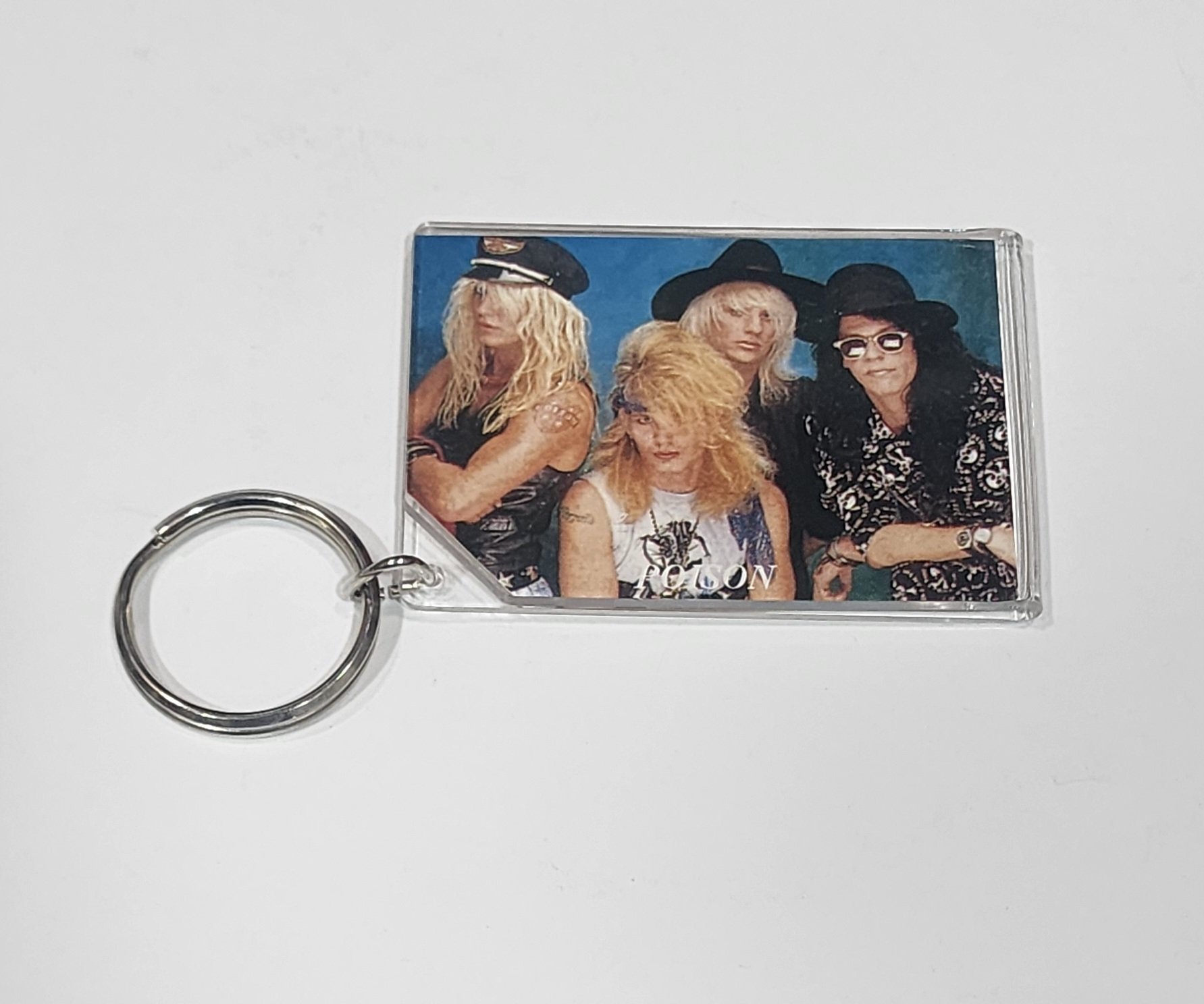 Siin - سين Poison band keychain 80s vintage rock