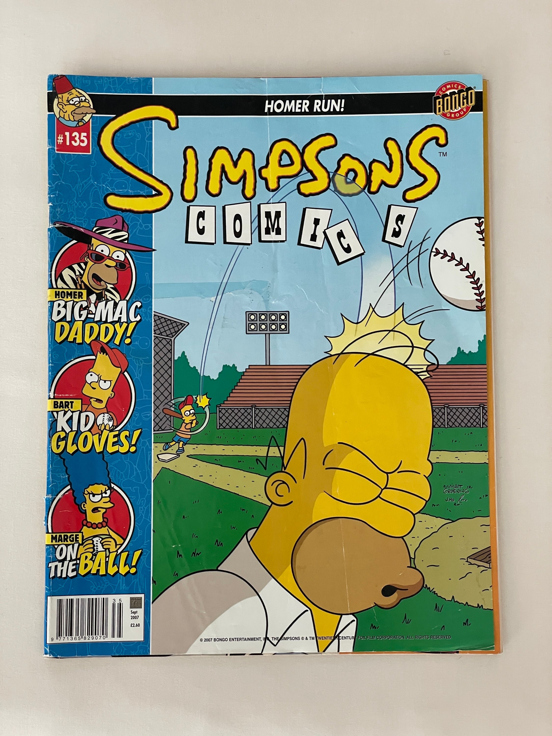 Siin - سين The Simpsons Comics #135