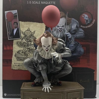 Siin - سين Pennywise from ‘IT’ Statue