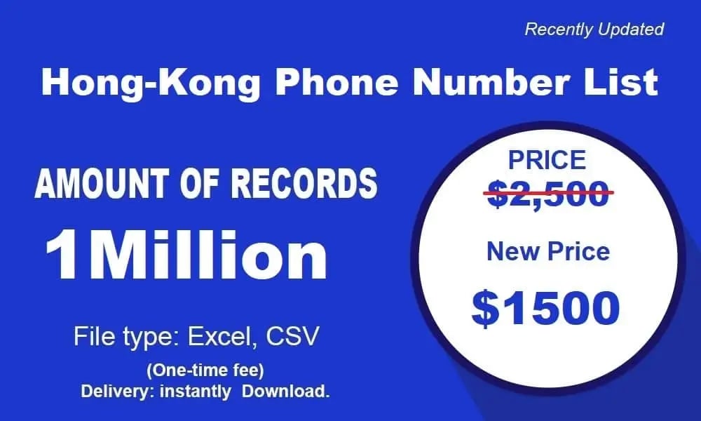 Hongkongs telefonnummerliste