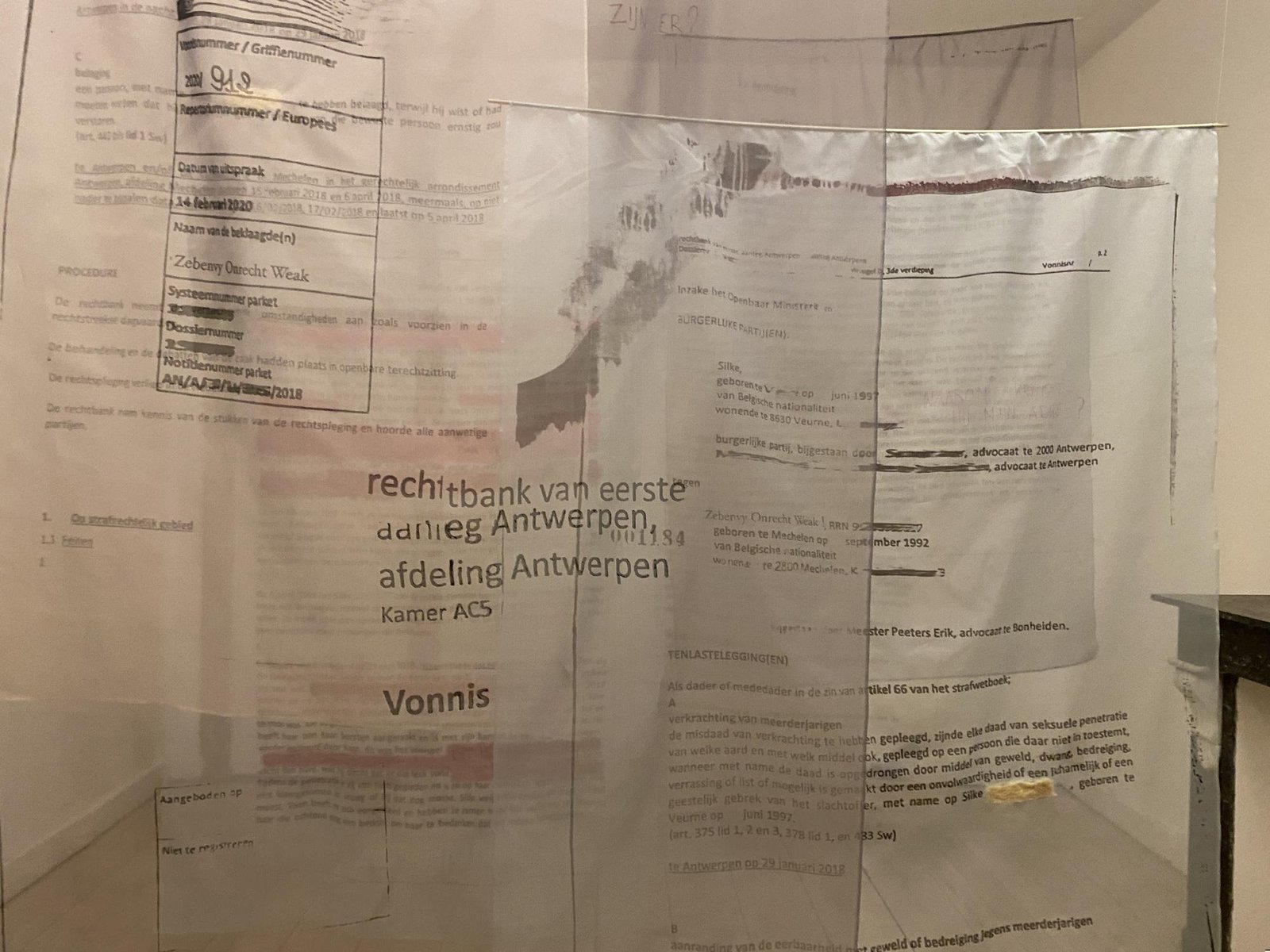 My client simply couldn't contain himself