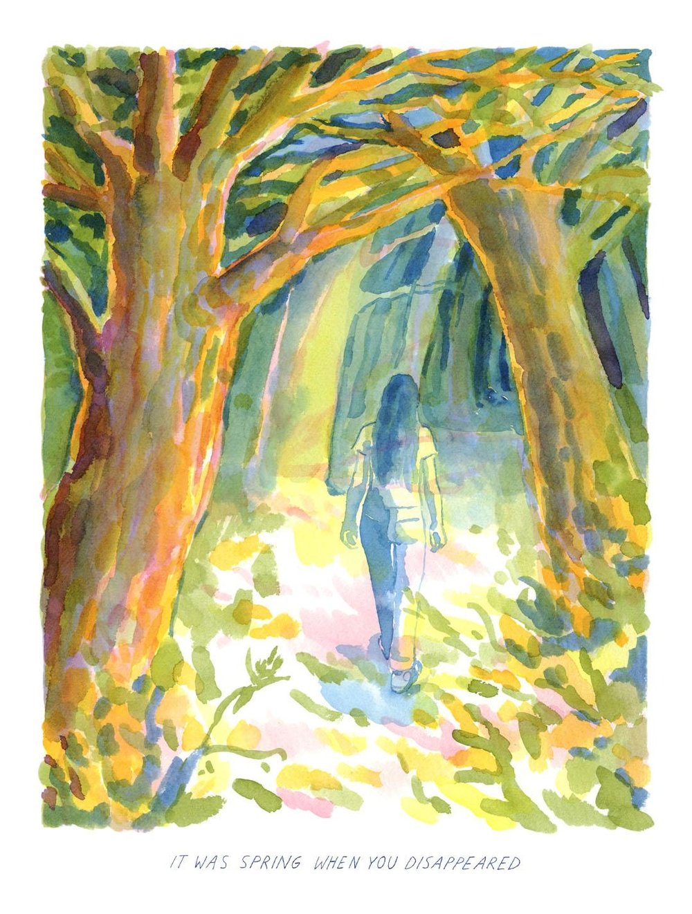 As if the earth had swallowed you