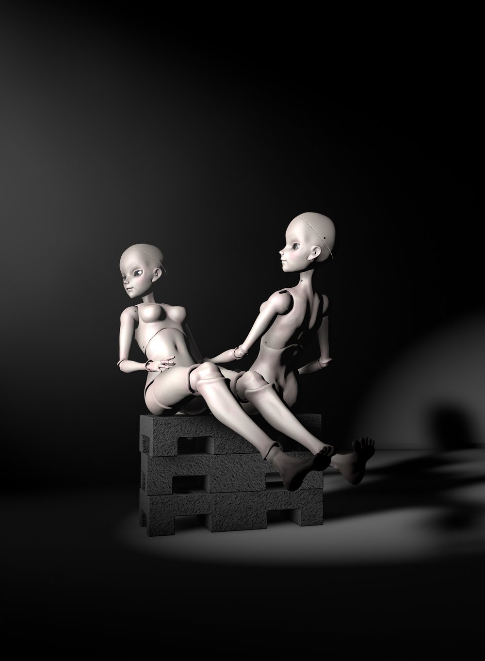 Breek jij je mooie hoofdje daar maar niet over'