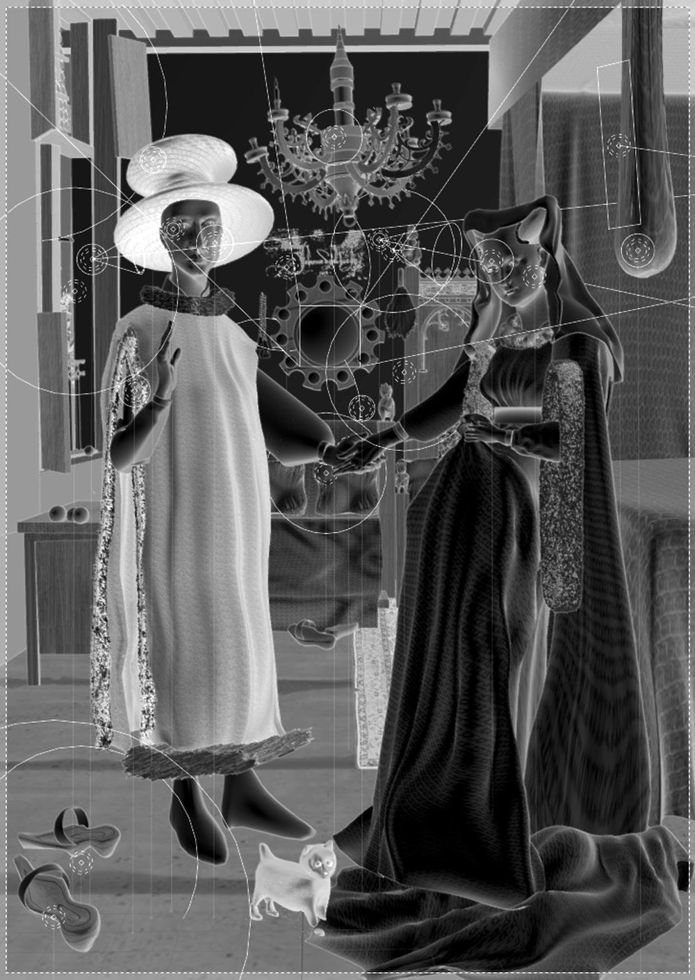 Een inkijk in van Eycks Arnolfini-perspectief