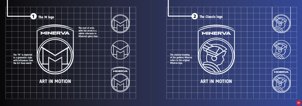 Minerva, Art in motion