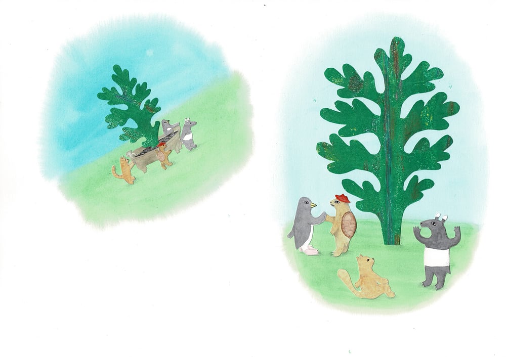 Tapir en Mombin: een prentenboek