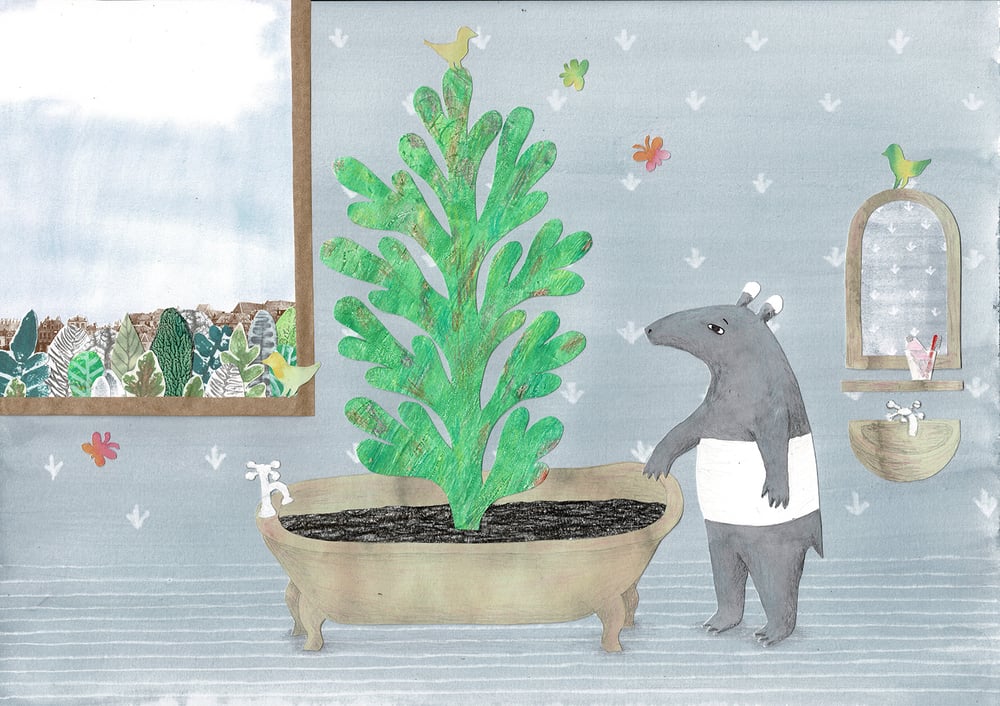 Tapir en Mombin: een prentenboek