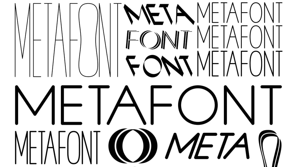 A MetaFont tool