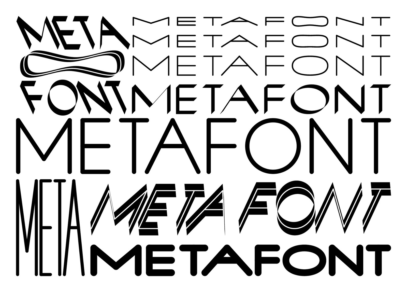A MetaFont tool