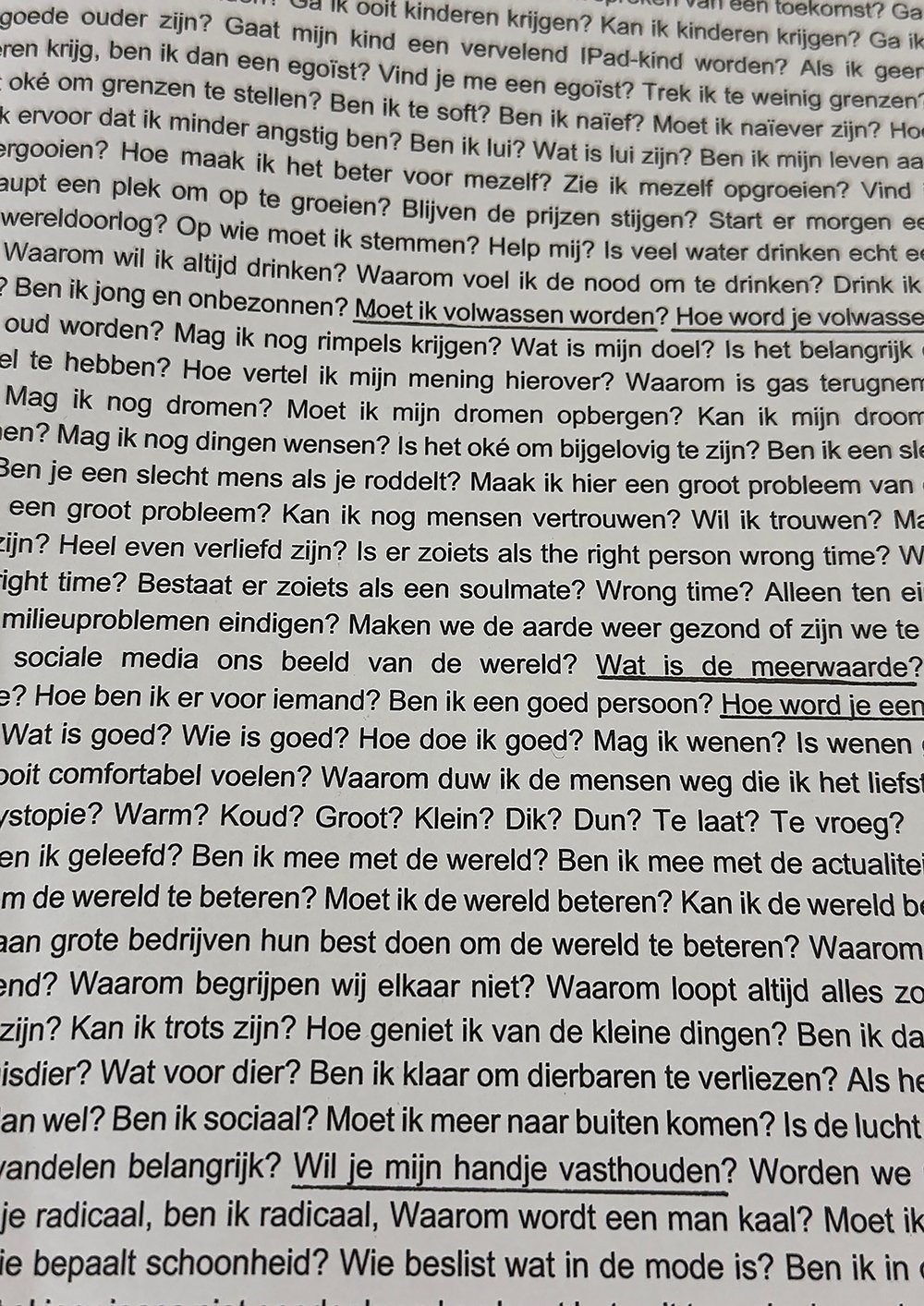Hoe word je volwassen?