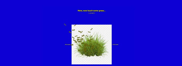 [ TOUCH SOME GRASS ]