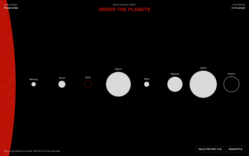 One Earth Year Later