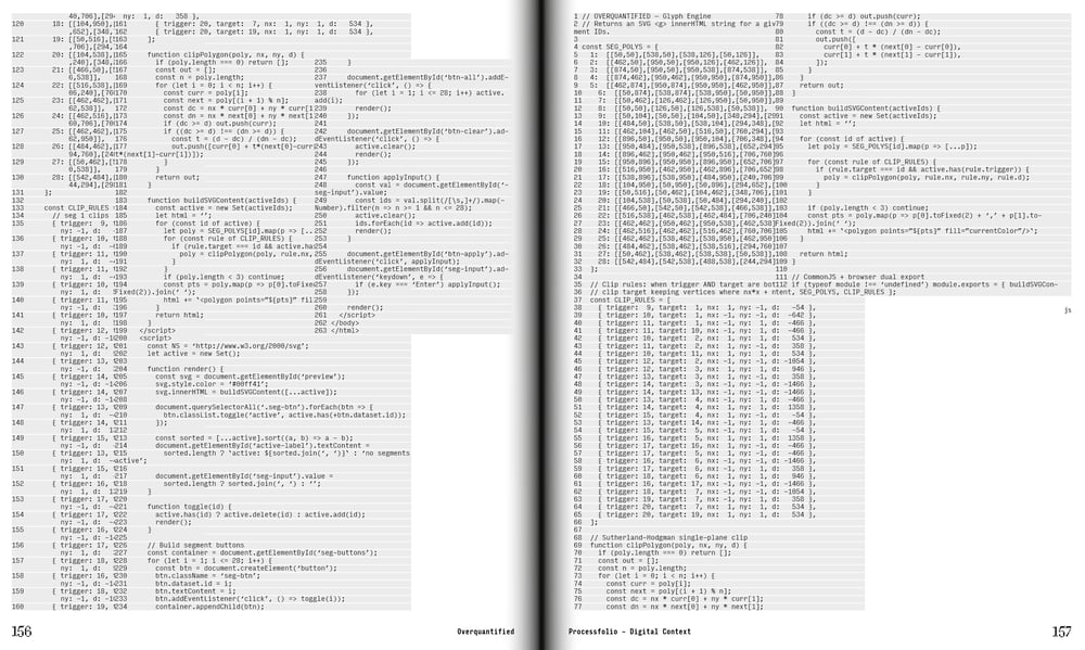 Publication spread.