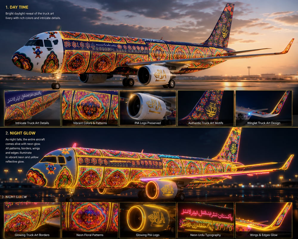 From Roads to Runways: The Semiotics of Pakistani Truck Art in Airline Identity