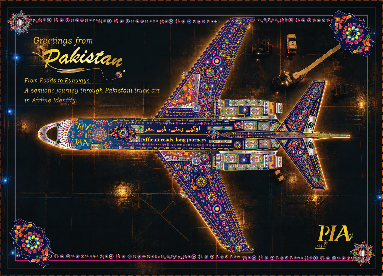 From Roads to Runways: The Semiotics of Pakistani Truck Art in Airline Identity