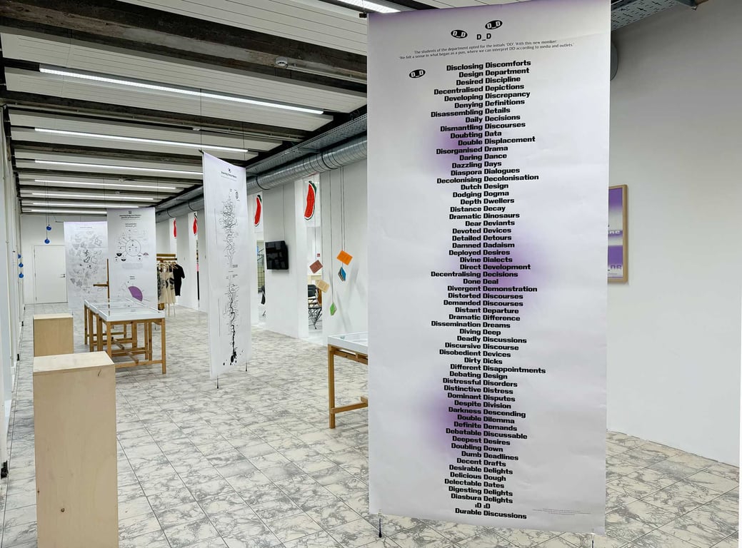Exhibition 'Disarming Design, politics of participatory practices'
