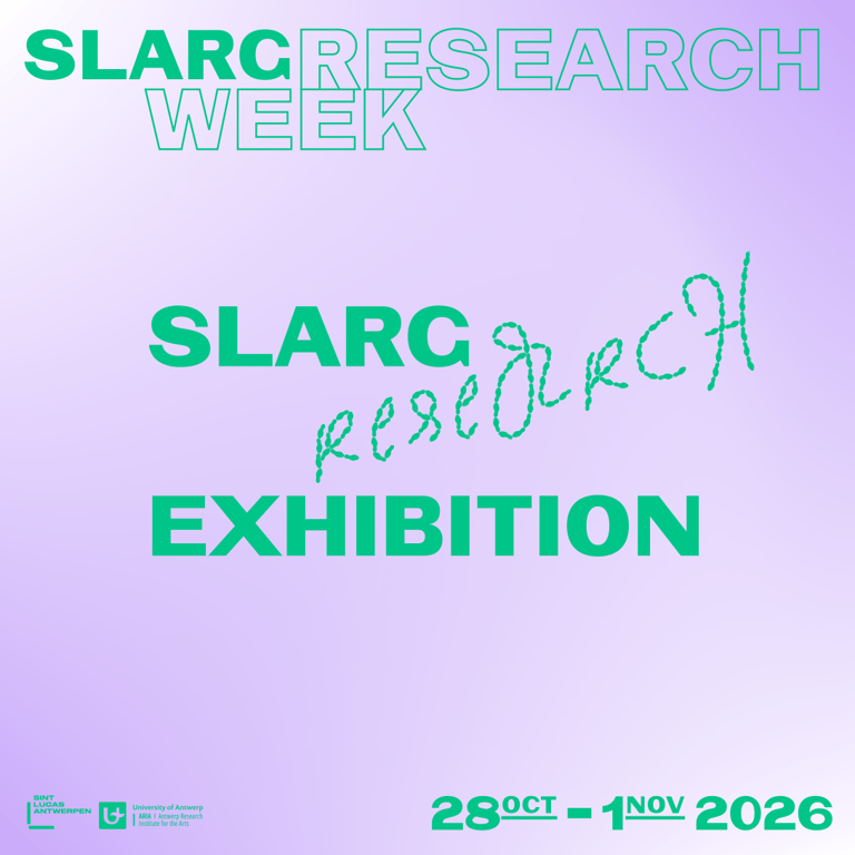 SLARG RESEARCH EXHIBITION 28 October – 1 November