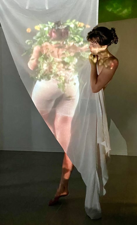 Performing with AI: Sensing the body through touch & sound 