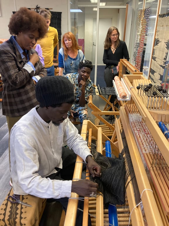 Photos taken at Atelier Lamine Diouf.