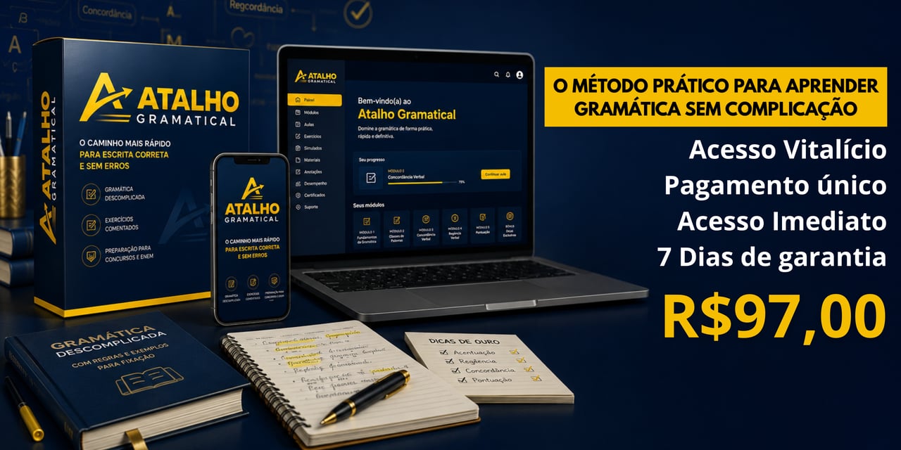atalho gramatical