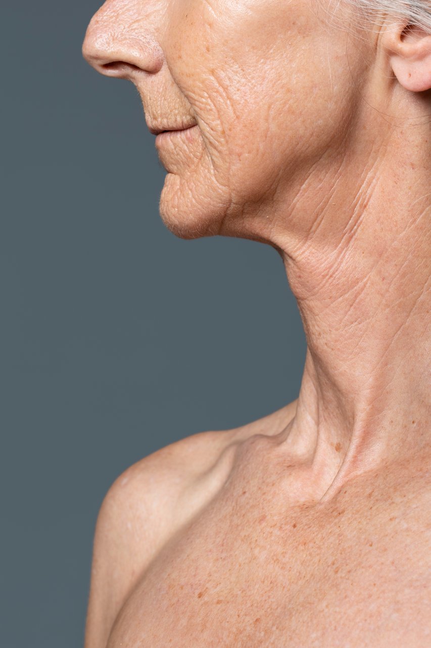 normal-skin-texture-senior-woman-side-view