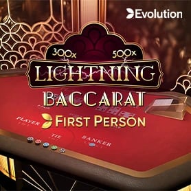 First Person Lightning Baccarat