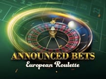 European Roulette Announced Bets