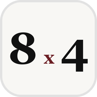 EightByFour logo