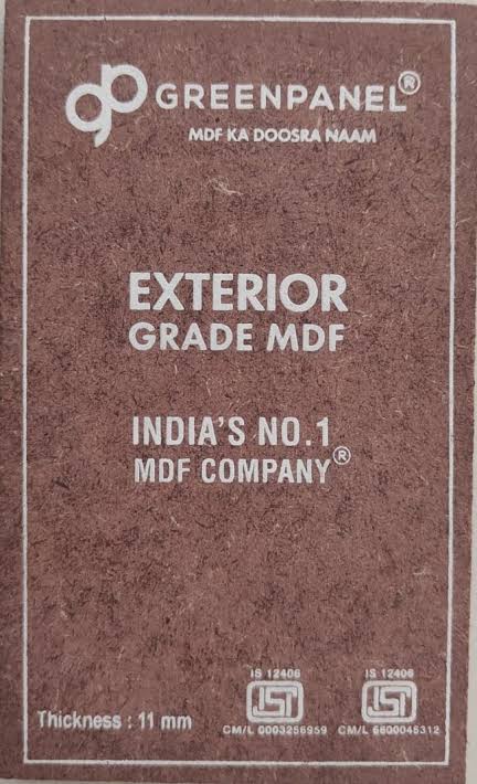 MDF and HDHMR