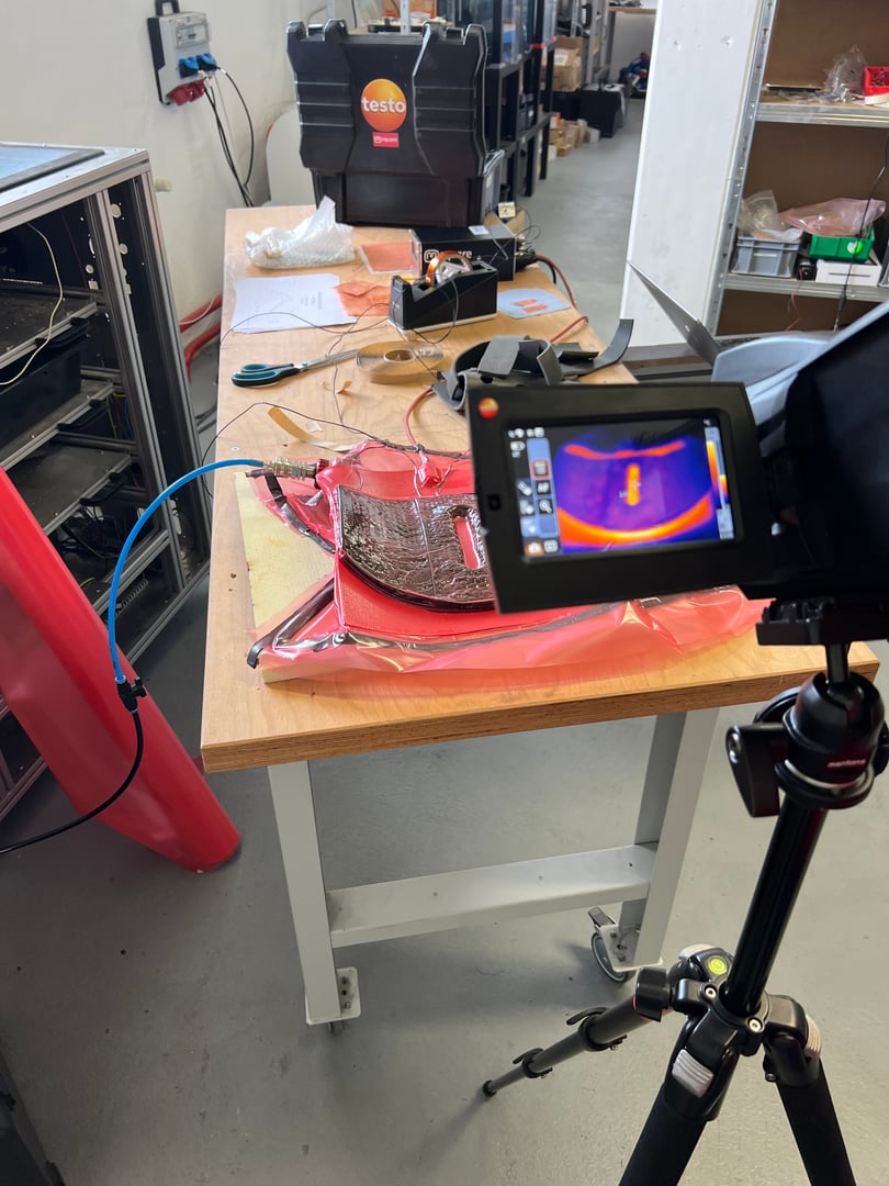 Thermal management / heated part