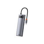 Baseus Metal Gleam 8 in 1 Multifunctional Type-C HUB