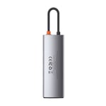 Baseus Metal Gleam 8 in 1 Multifunctional Type-C HUB - Image 3