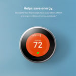 Google Nest Learning Thermostat - Black - Image 3