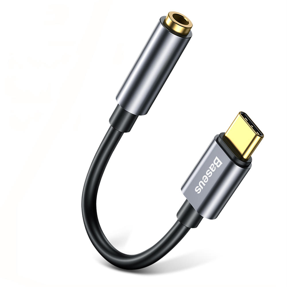 0124b96e833a18210f8b70604e455211 Baseus L54 type-c male to 3.5mm - Image 1