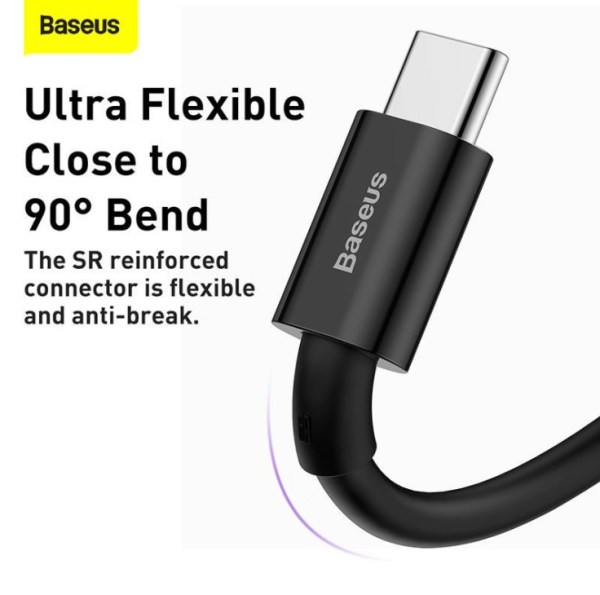 CATYS A01 Baseus Superior Series Fast Charging Data Cable USB to Type C 66W 2m Black 5