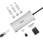 WiWU Alpha A631STR 6 in 1 Type C Converter Hub Adapter - Image 2